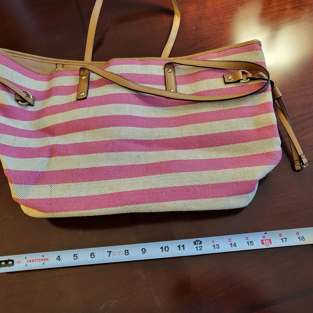 Apt. 9 Pink and Tan Tote Bags Set - Picture 6 of 7